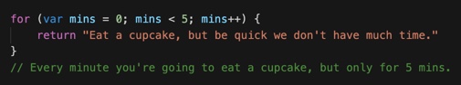 Cupcake Eating Decision Loop